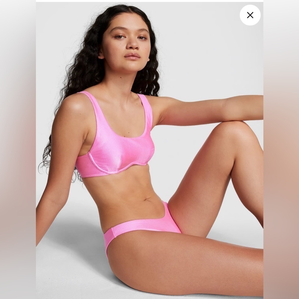 Pink Victoria's Secret Bikini Set L